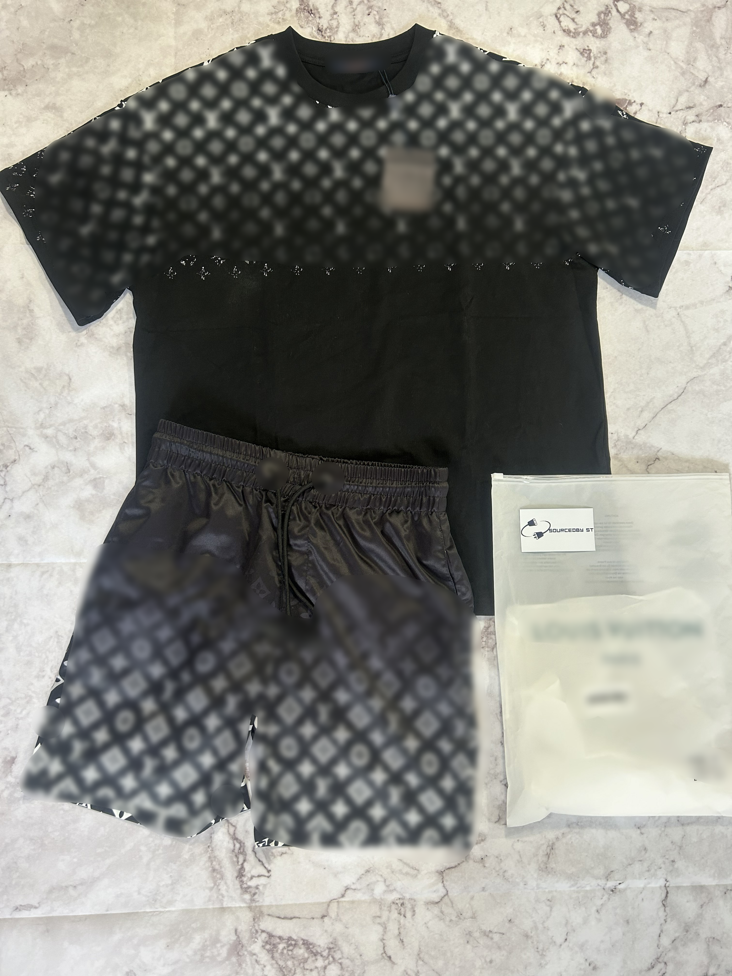 L Short Set V Mens