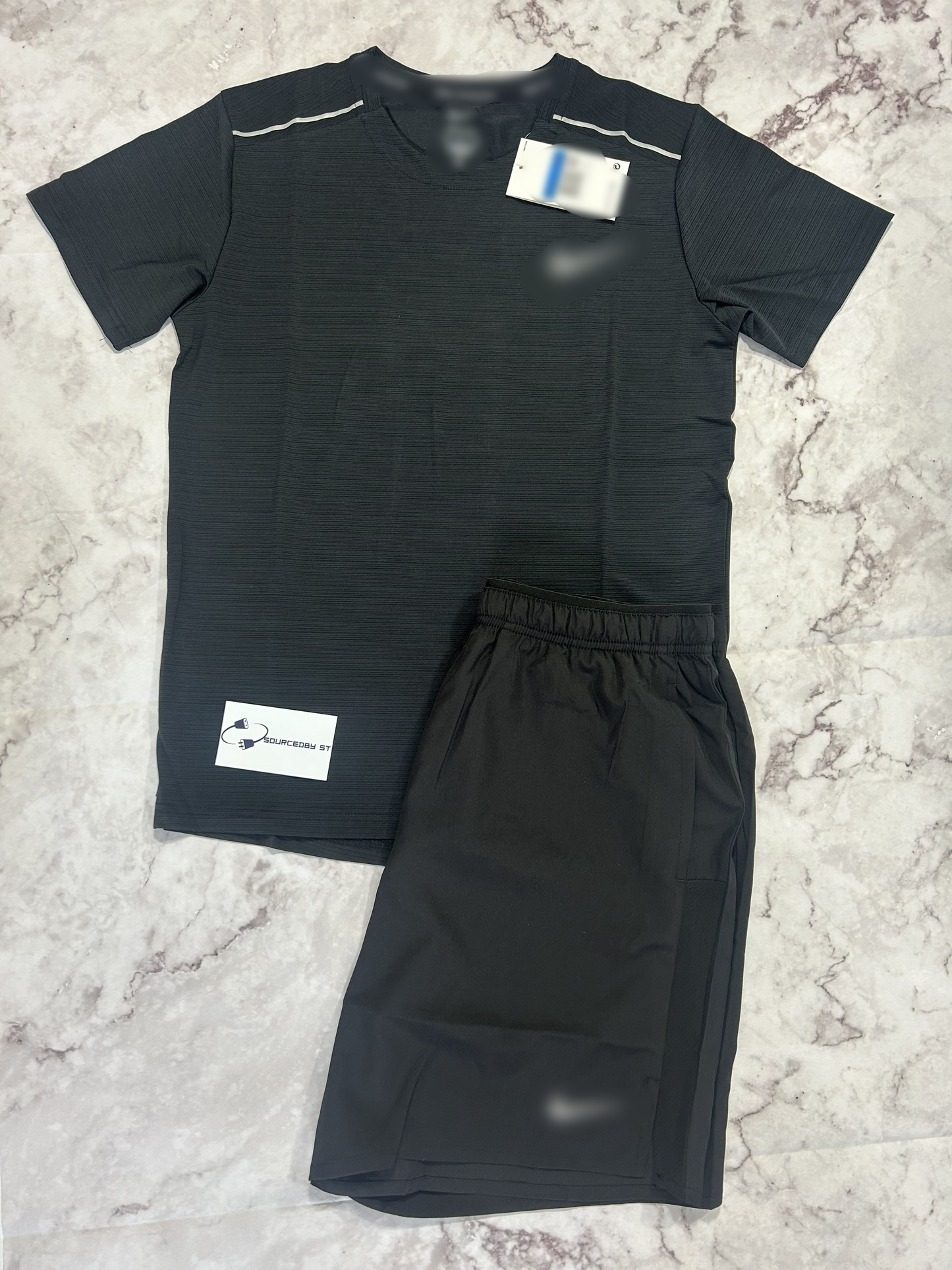 Miller Shorts + T-Shirt Set Black