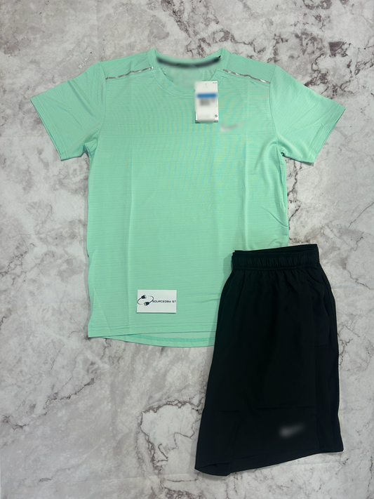 Miller Shorts + T-Shirt  Set Turquoise