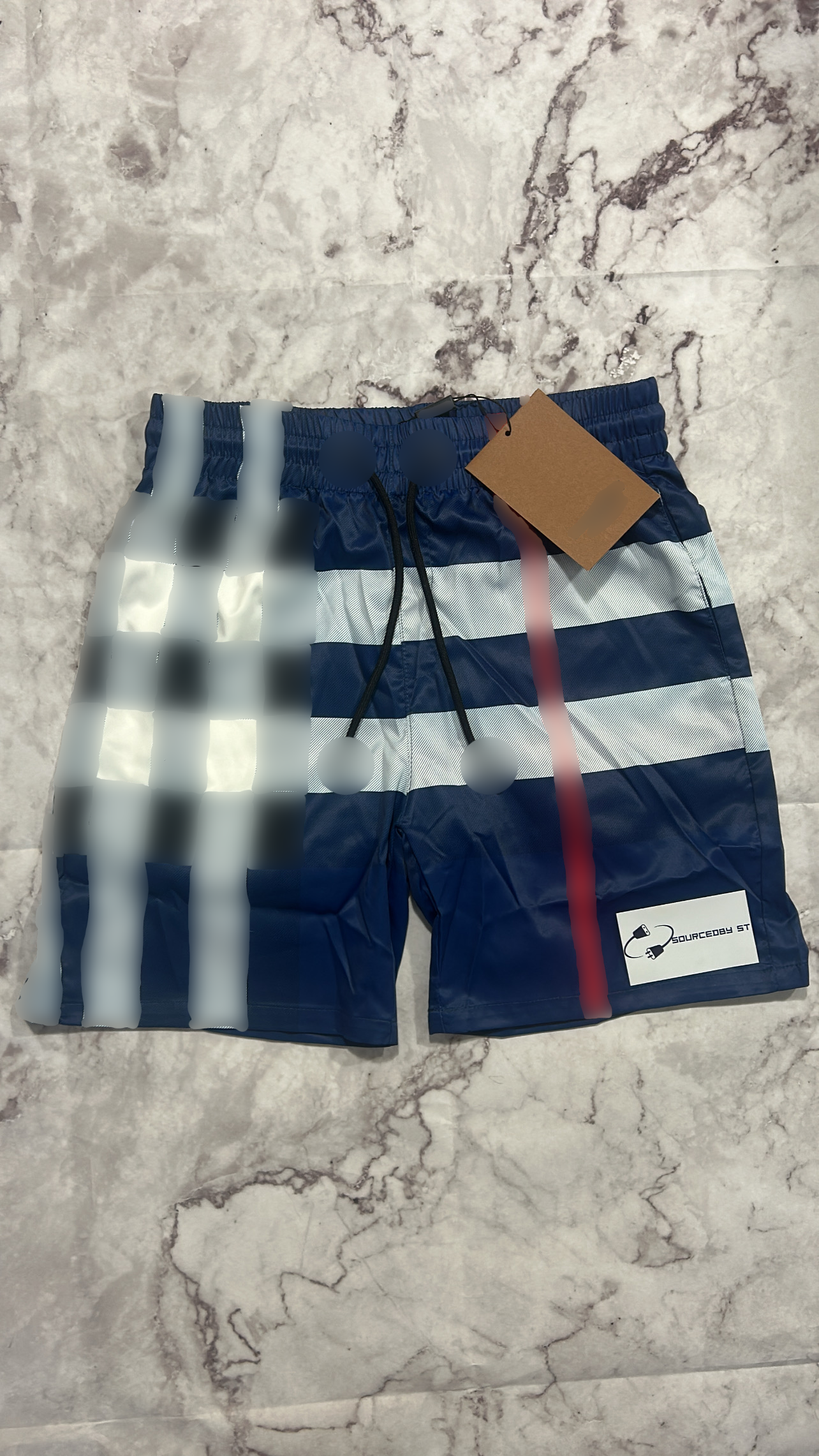 Blue BB Shorts Mens